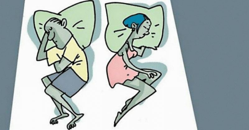 Позы сна, которые раскрывают отношения пары