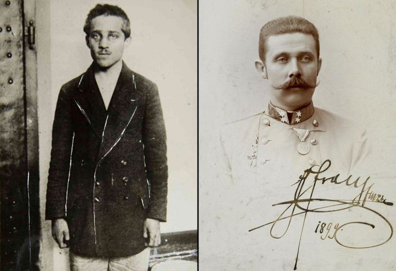 Поразительные совпадения в истории, Гаврило Принцип и эрцгерцог Франц Фердинанд 