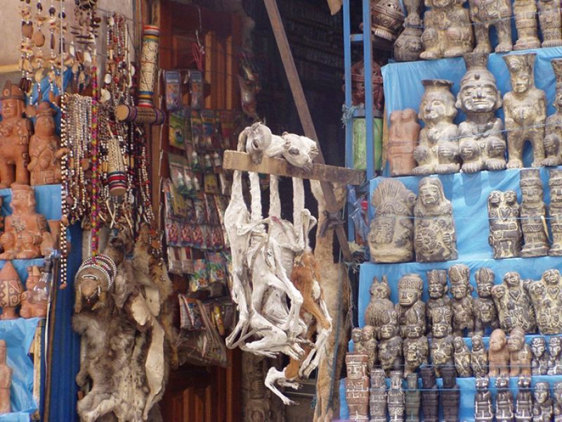 Рынок для ведьм в Ла-Пас