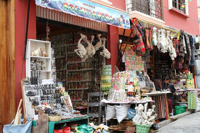 Рынок для ведьм в Ла-Пас
