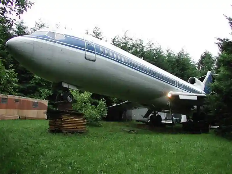 Жилой дом из Boeing 727