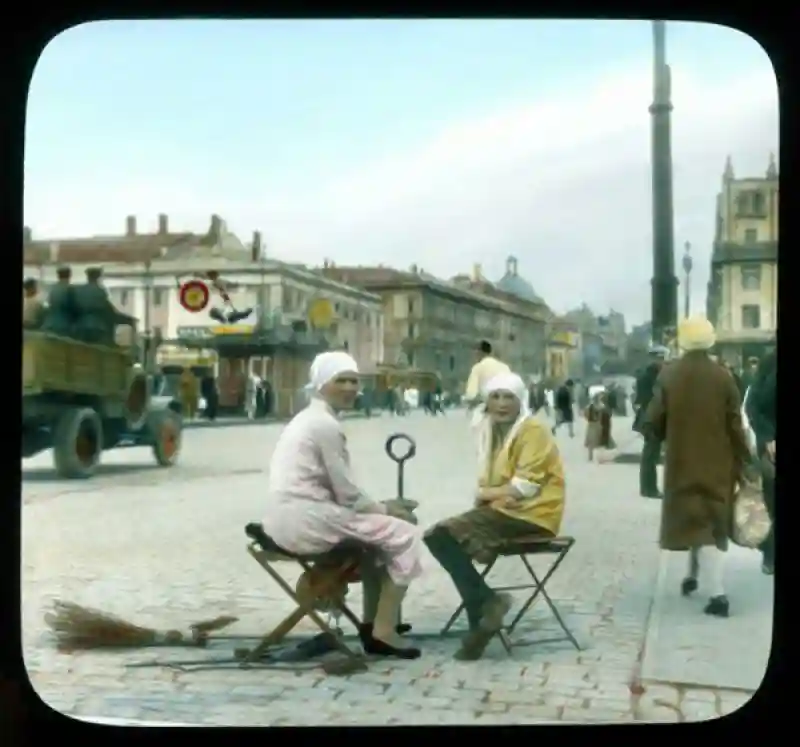 Уникальные цветные фото Москвы 1930-х годов