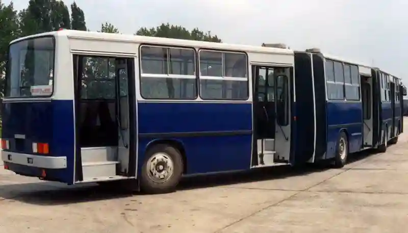 Супергармошка: многосекционный автобус Ikarus 293