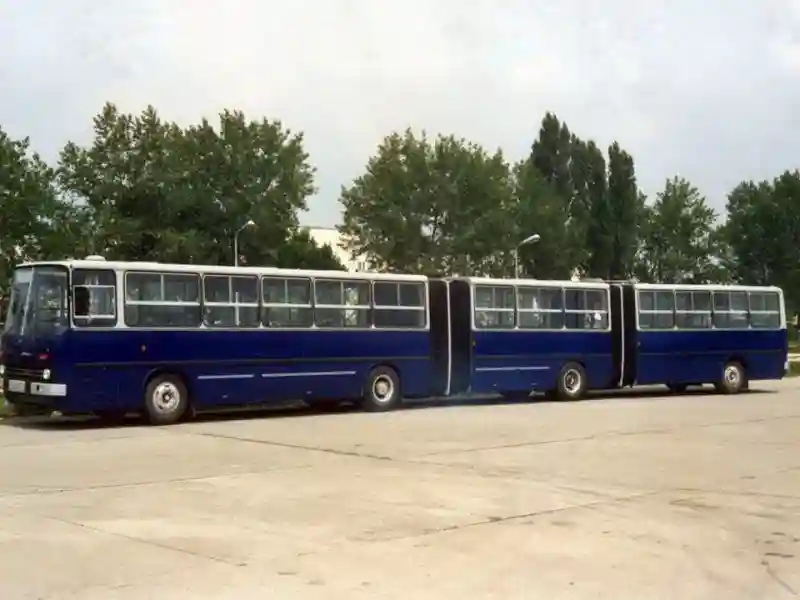 Супергармошка: многосекционный автобус Ikarus 293