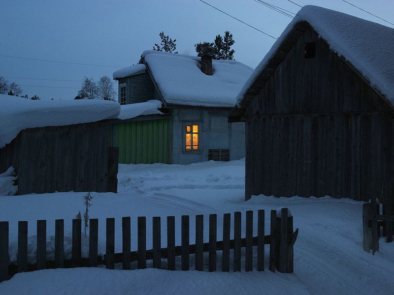 Русская Лапландия на снимках французского фотографа