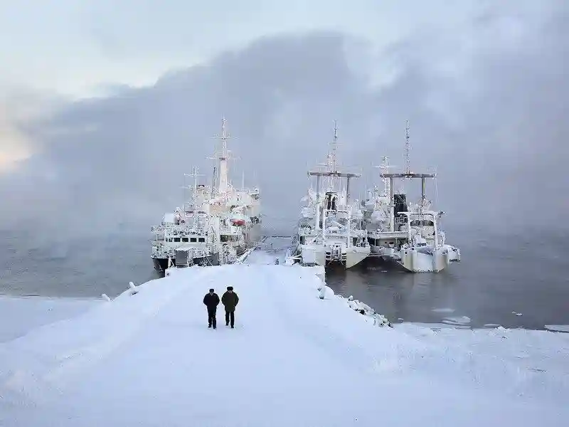 Русская Лапландия на снимках французского фотографа