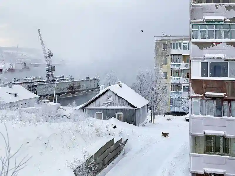 Русская Лапландия на снимках французского фотографа