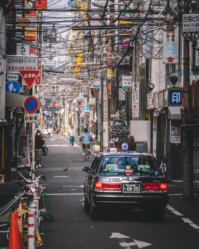 Современная уличная фотография от Такеши Хаякавы