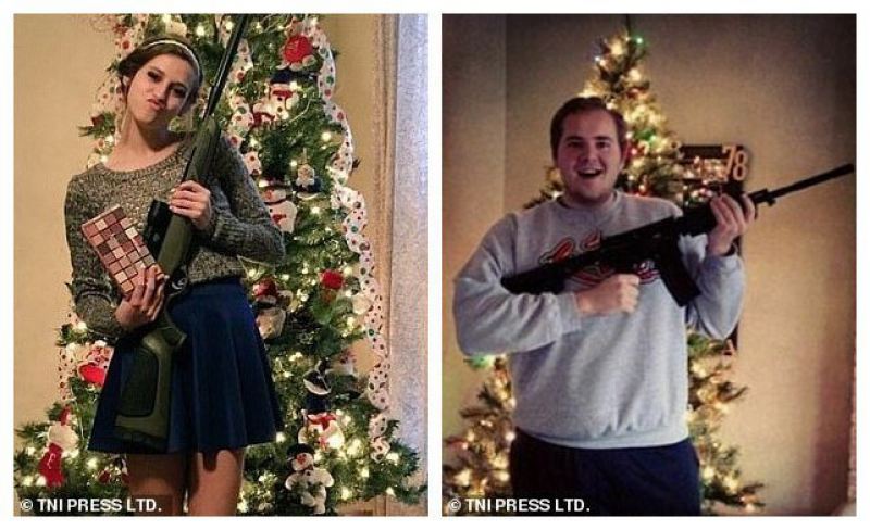 Лучший подарок Санты: американцы хвастаются в соцсетях любимым оружием