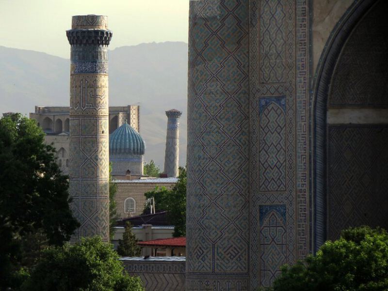 Областные центры Узбекистана и Таджикистана
