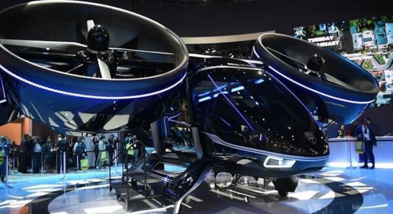Электрический "вертолет", который будет перевозить пассажиров 