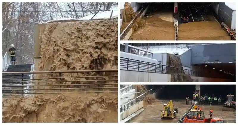 Вода была цвета какао: очевидцы поделились фото и видео потопа