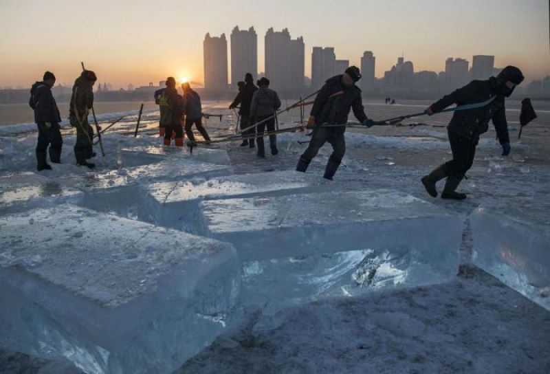 Как прошел фестиваль льда и снега в Харбине 2019 (22 фото)