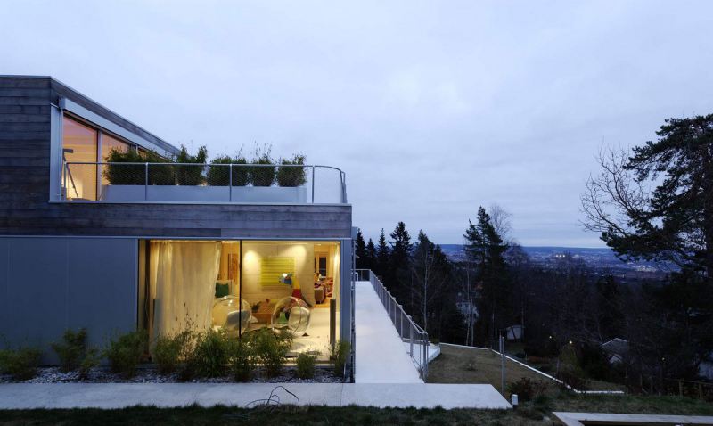 Реконструкция семейного дома в Норвегии