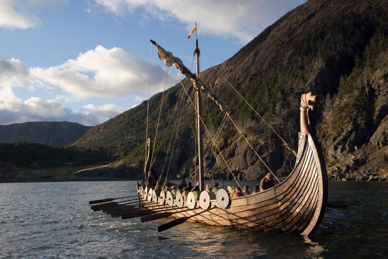 Археологи обнаружили в Норвегии погребальную ладью викингов