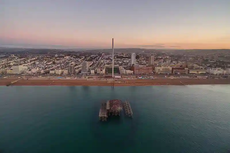 Как строили смотровую башню i360