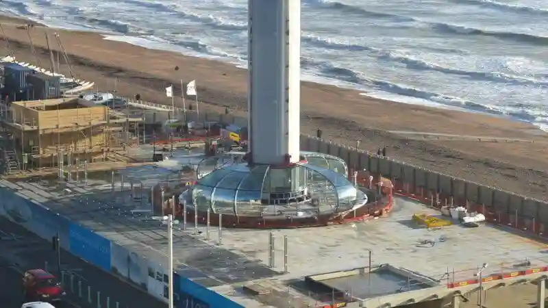 Как строили смотровую башню i360