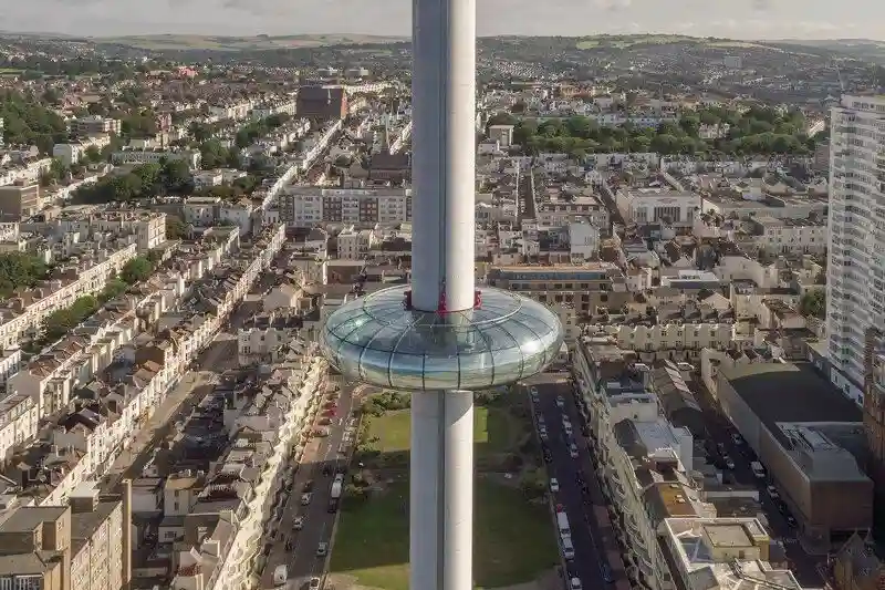 Как строили смотровую башню i360