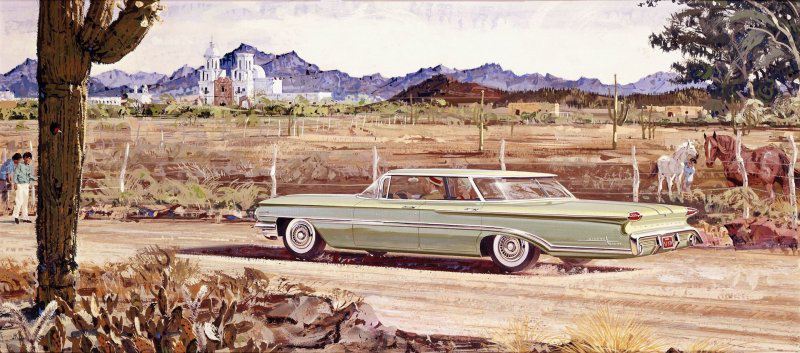 Джон Киллмастер — живой классик американской автомобильной иллюстрации