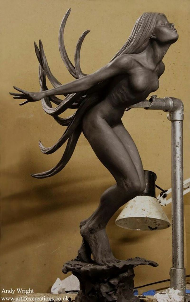 Невероятно реалистичные скульптуры Энди Райта