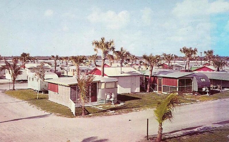 Как выглядели американские трейлерные парки в 50-е и 60-е годы