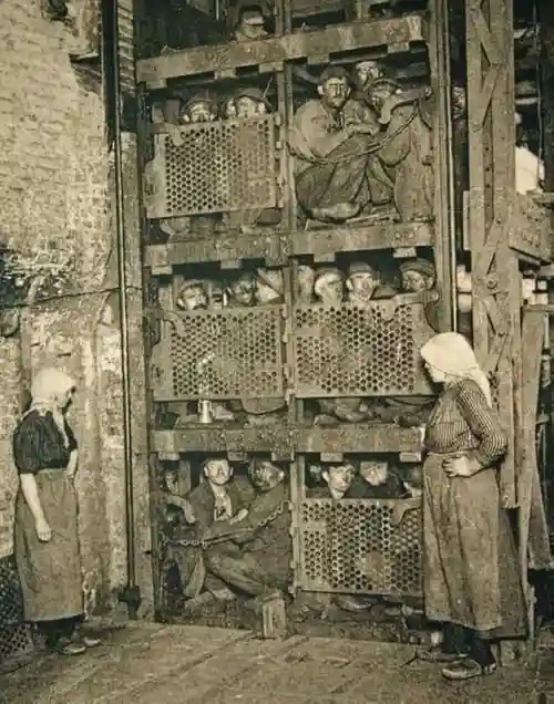 Лифт, Бельгия, начало прошлого столетия
