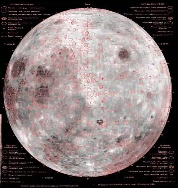 Фотографии обратной стороны луны