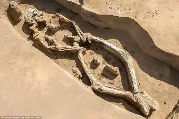 В России нашли 1300-летний «танцующий скелет»