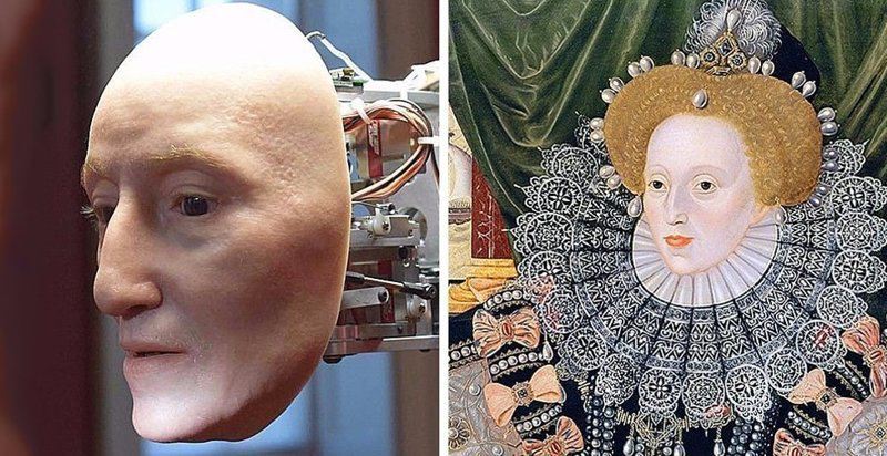 Британский художник оживил портрет Елизаветы I. Получилось пугающе