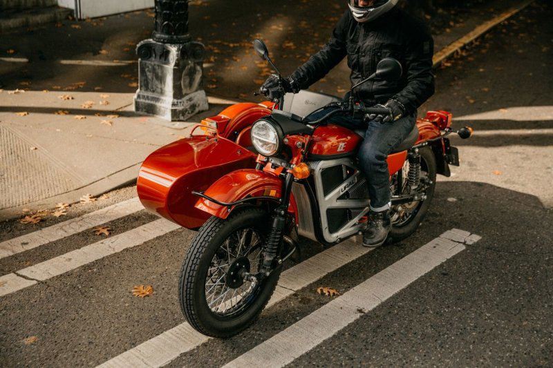 Электрическая версия мотоцикла Урал с коляской