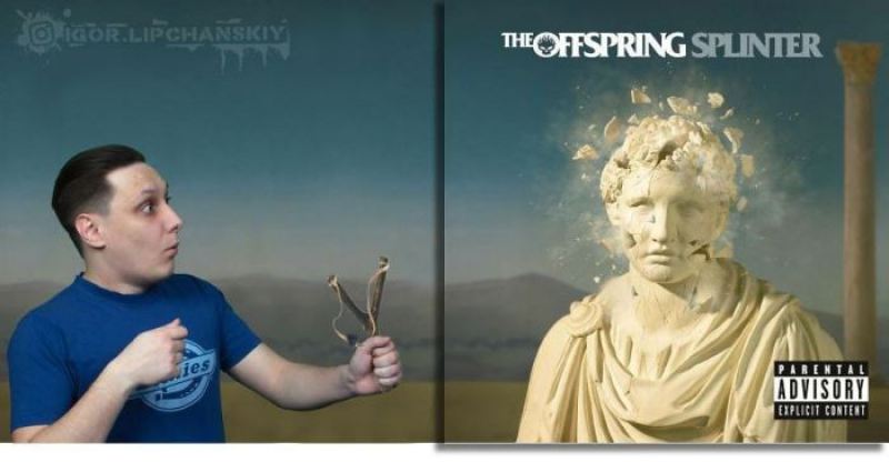 Фотошопер добавляет себя на обложки музыкальных альбомов