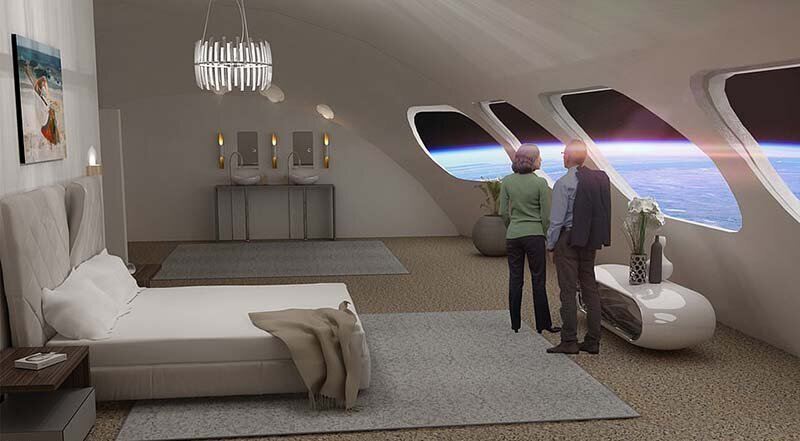 К 2025 году в космосе собираются построить курорт для 100 человек