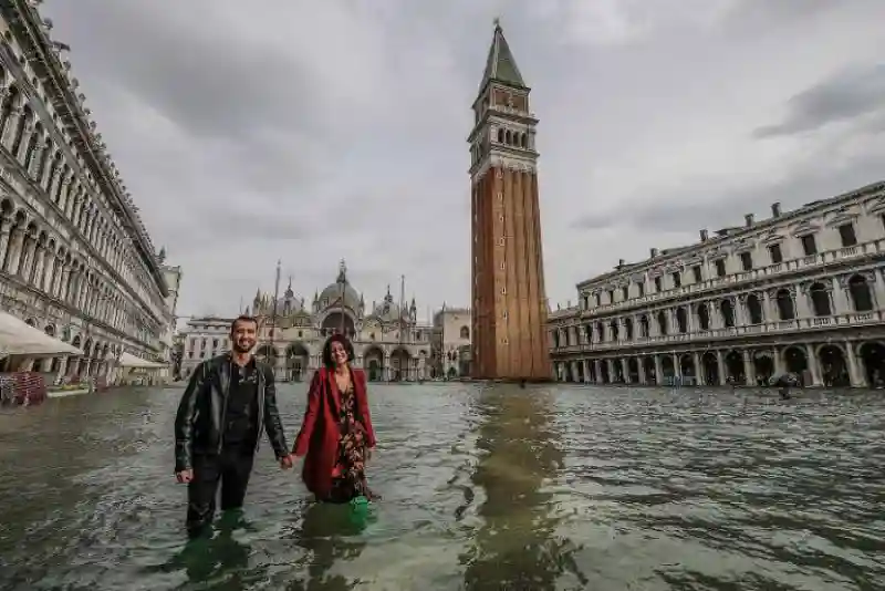 Прогулка по затопленной Венеции