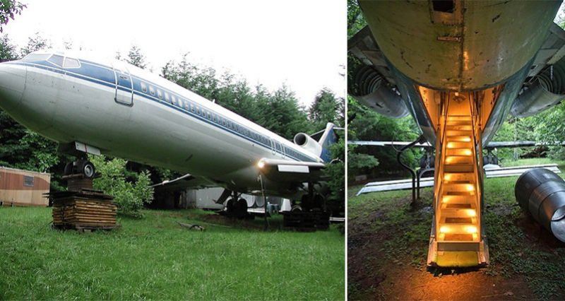 Жилой дом из Boeing 727
