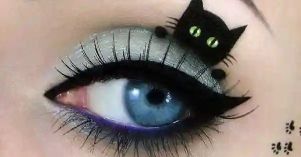 12 идей потрясающего макияжа глаз на Хэллоуин