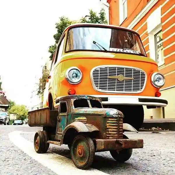 Фото. Грузовые автомобили СССР в миниатюре