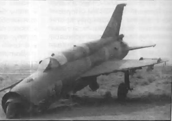 Авария истребителя Миг-21